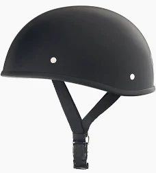 Open Beanie Helmet - Matte Black